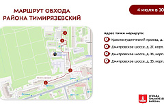 Обход территории района
